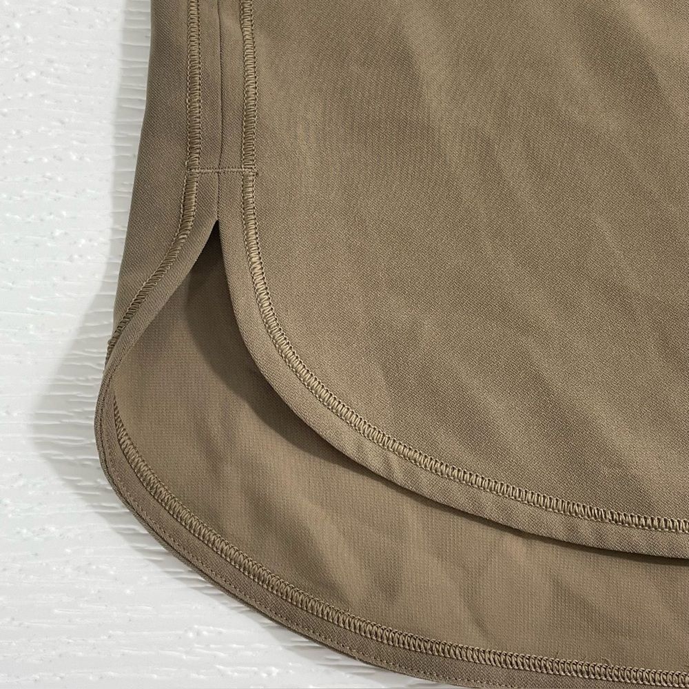 LULULEMON On The Fly Skirt Woven‎ Wrinkle Free Unlined Frontier Size 6 - Picture 8 of 8